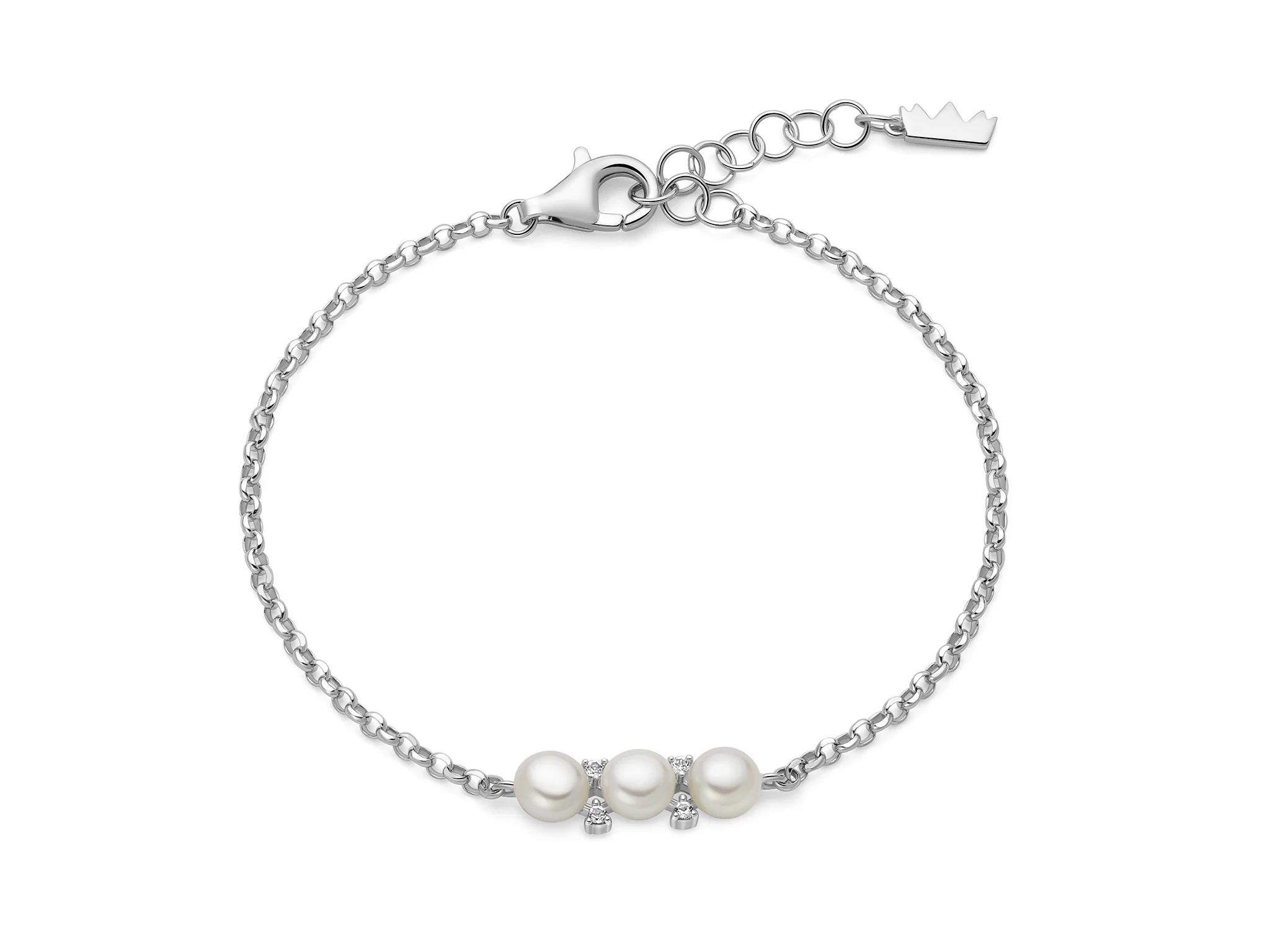 Bracciale Unica Bouquet con perle Oriente